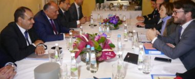 وزير الخارجية يؤكد ان  العلاقات بين القاهرة وواشنطن استراتيجية