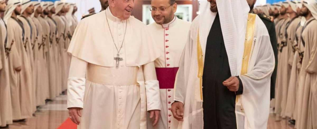 البابا فرنسيس يشارك بالقمة التاريخية في الإمارات