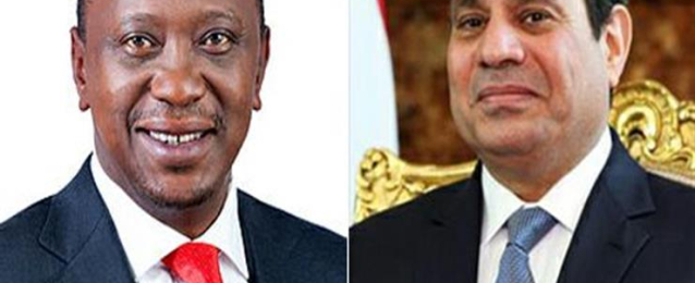 السيسي يؤكد حرص مصر على تعزيز العلاقات مع كينيا في المجالات كافة