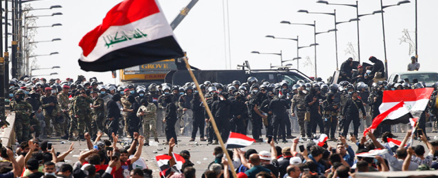 مقتل 3 متظاهرين فى الناصرية جنوب العراق