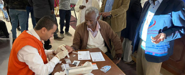 الصحة: فحص 656 مواطن من أريتريا ضمن مبادرة الرئيس لعلاج مليون أفريقي من “فيروس سي”