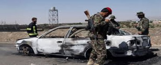 مقتل 8 جنود أفغان في تفجير سيارة في إقليم هلمند جنوبي البلاد