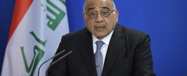 البرلمان العراقى يوافق على استقالة رئيس الحكومة عادل عبد المهدي