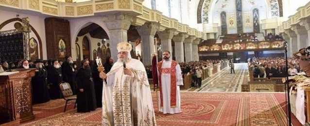 البابا تواضروس يترأس اليوم قداس عيد الغطاس فى الإسكندرية
