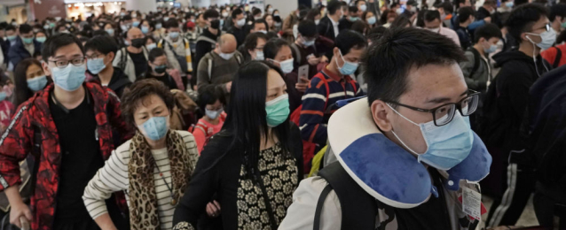 19 حالة إصابة بين الأجانب بفيروس “كورونا”فى الصين