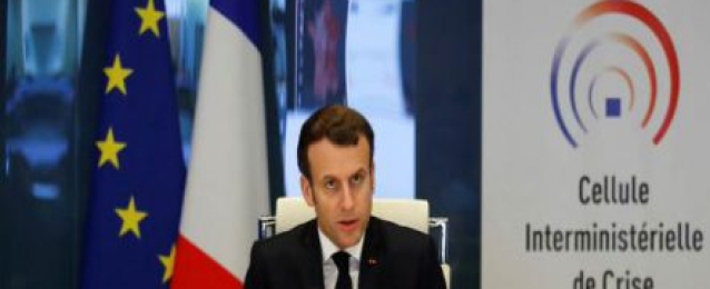 الرئيس الفرنسي : نحن في سباق ضد فيروس “كورونا”