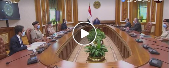 بالفيديو : الرئيس عبد الفتاح  السيسي يتابع جهود الدولة في التوسع في رقعة استصلاح الأراضي