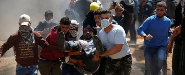 إصابة عشرات الفلسطينيين بالاختناق خلال مواجهات مع الاحتلال في طولكرم