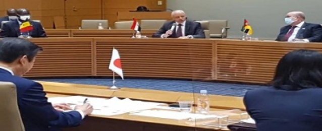 سفير مصر في طوكيو يشارك في اجتماع السفراء الأفارقة مع رئيس حزب كوميتو