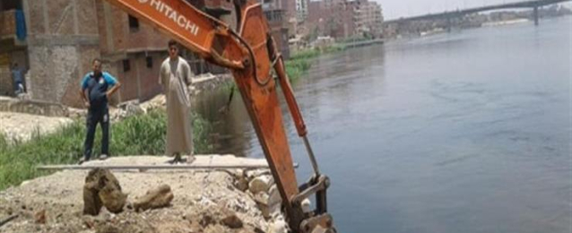 “الري”: إزالة 405 حالات تعد على نهر النيل خلال أسبوع