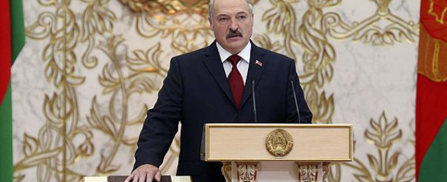 رئيس بيلاروسيا يؤدي اليمين الدستورية لفترة رئاسية جديدة