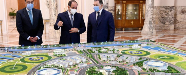 بالصور.. الرئيس السيسي يستعرض مخطط إعادة تأهيل وتطوير منشآت وزارة الداخلية