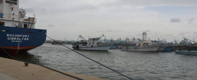 إغلاق ميناء البرلس بسبب سوء الأحوال الجوية