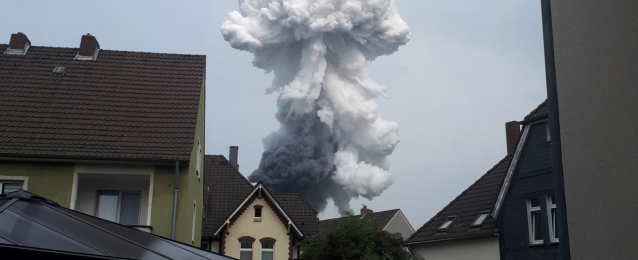 ارتفاع حصيلة ضحايا انفجار مجمع للكيماويات في ألمانيا الي قتيلين