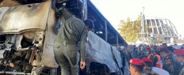 13 قتيلا و3 جرحى بتفجير مزدوج استهدف حافلة عسكرية في دمشق