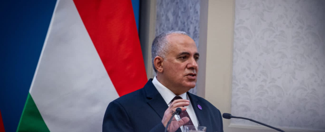 عبد العاطى يلقى محاضرة للدبلوماسيين المجريين عن الموقف المائى في مصر