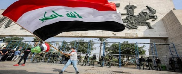 القوات العراقية ترصد مندسين وسط تظاهرات إحياء ذكرى “احتجاجات تشرين”