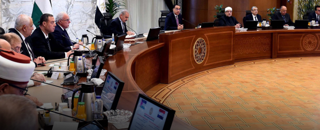رئيسا وزراء مصر وفلسطين يترأسان جلسة مباحثات موسّعة بمقر الحكومة بالعاصمة الإدارية الجديدة