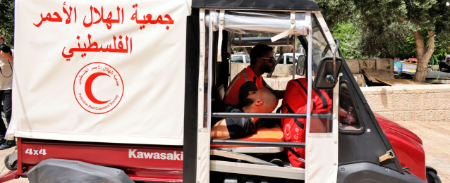الهلال الأحمر الفلسطينى : الاحتلال يحظر إدخال الأجهزة الطبية لمستشفيات غزة