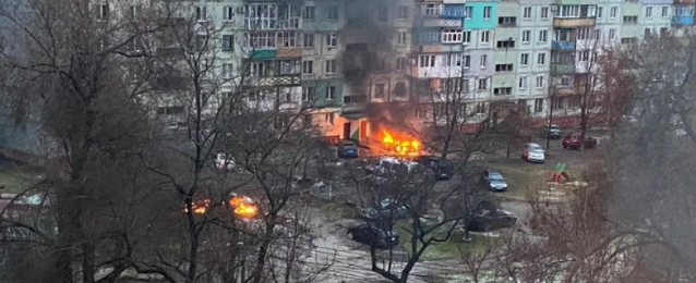 سلسلة غارات عنيفة على العاصمة الأوكرانية كييف