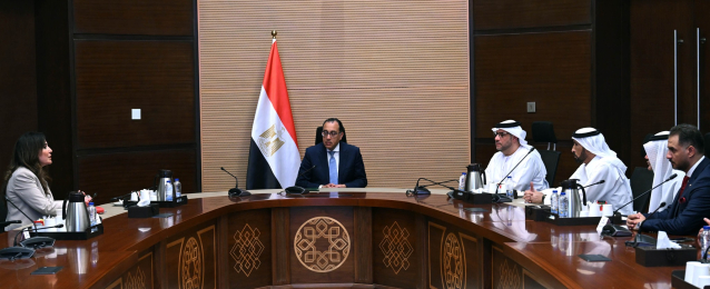 رئيس الوزراء يبحث مع مسئولي إمارة الفجيرة وشركة بروج للاستثمارات والغاز خطط التوسع المستقبلية في السوق المصرية