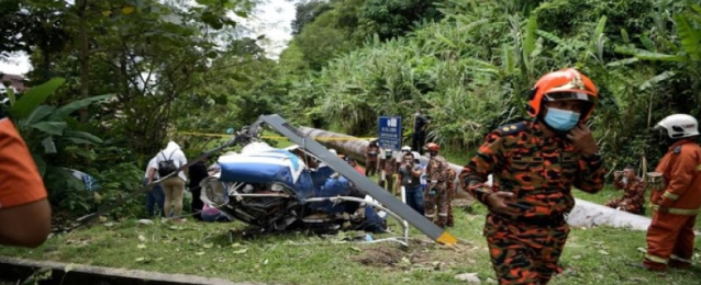 مقتل 10 أشخاص في اصطدام مروحيتين عسكريتين خلال تدريب بماليزيا
